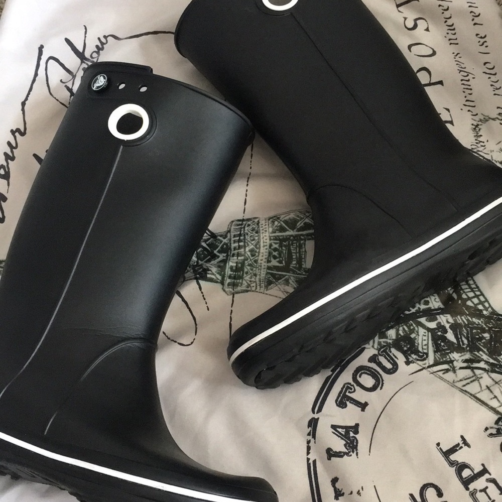 CROCS rain boots